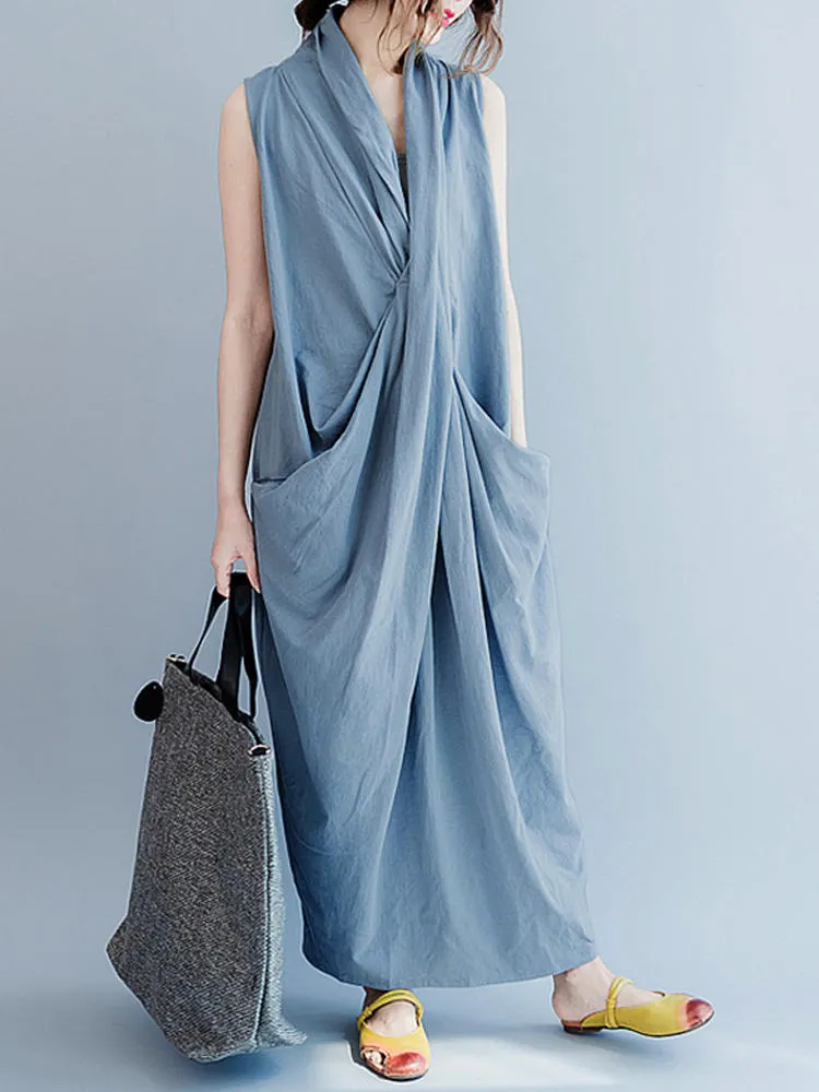 Women Dresses For Work V Neck Women Maxi Dress