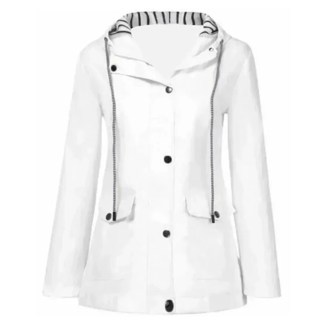Women's Comfortable Waterproof Windbreaker Jacket