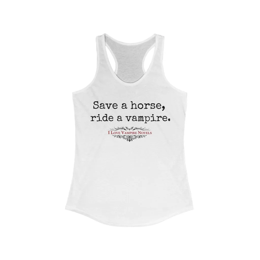 Women's Ideal Racerback Tank in Black or White