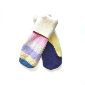 Women's Mittens - Pastel Stripes - 1227 M/L