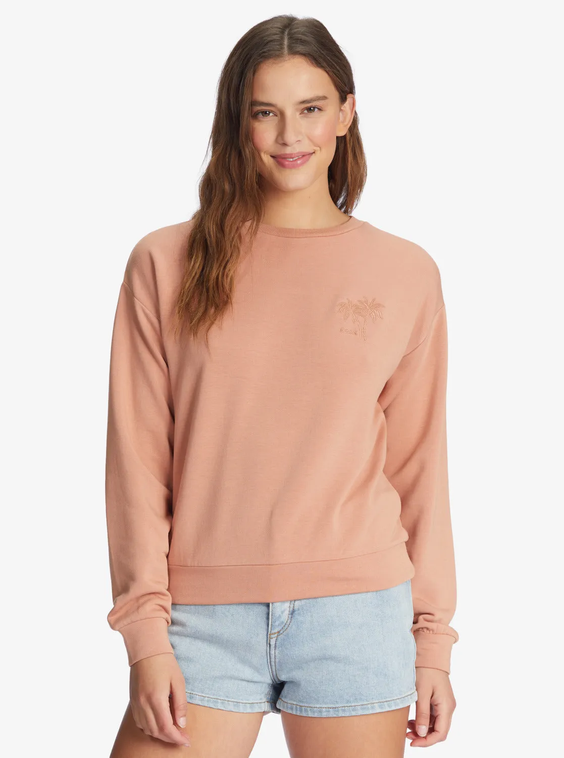 Women's Surfing By Moonlight Long Sleeve Lounge Top