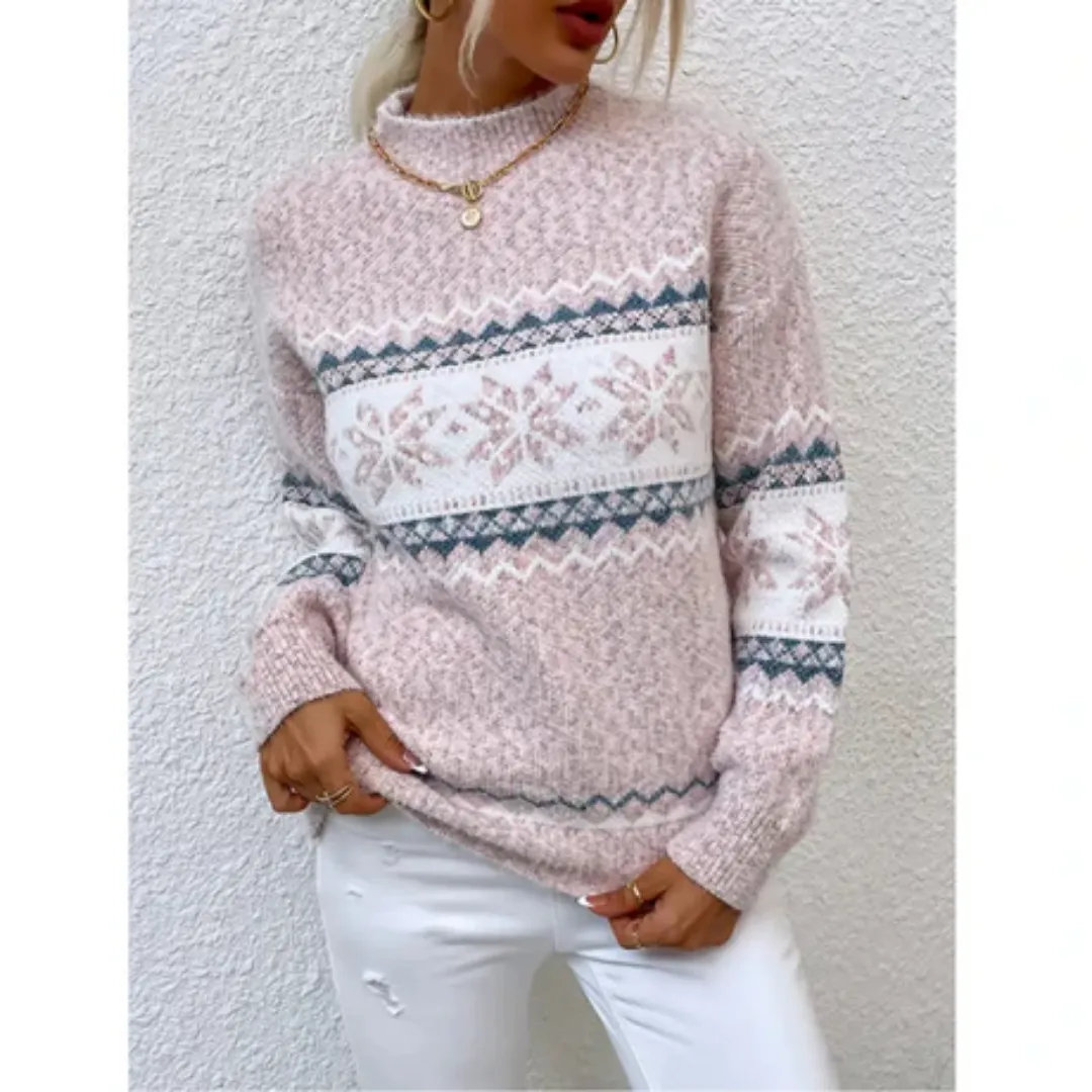 Women's Warm Christmas Knit Sweater | Long