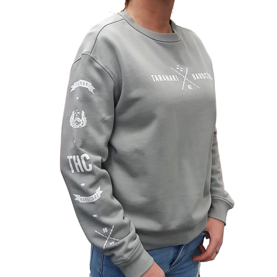 Womens X Print Crew